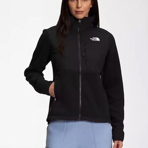 The North Face women’s full zip fleece jacket Size M Color Black